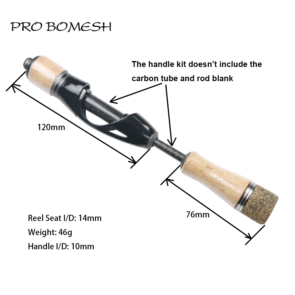 Ice Fishing Reel - Pro Bomesh 1 Nút Chai Tay